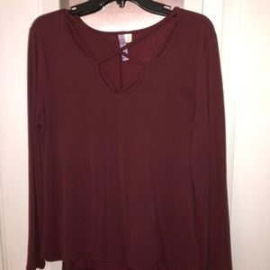 Francesca’s long sleeve shirt